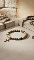 Semi-Precious Stone Chaplet Bracelet